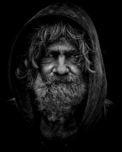 pay zakat to homeless man